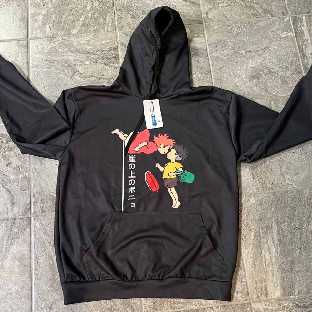 Studio Ghibli Ponyo hoodie men’s XL
